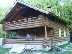 Срубы домов и бань из Вологды
