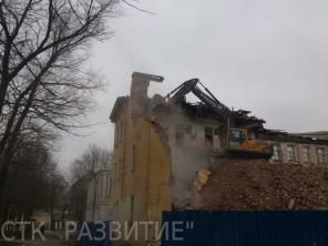 Демонтаж кирпичных зданий расценки Ленобласть