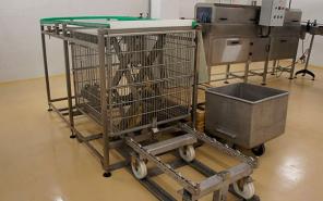 Лифт загрузки-разгрузки автоклавных корзин BESTEQ-LLAB-1200