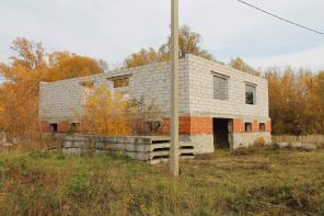 Недорогой недостроенный дом в живописном месте с. Кривополянье Чаплыгинского района Липецкой области