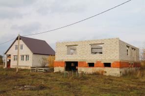 Недорогой недостроенный дом в живописном месте с. Кривополянье Чаплыгинского района Липецкой области