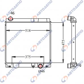    MITSUBISHI FUSO, CANTER 2002-2005 ( . MI-0164-36-AT )