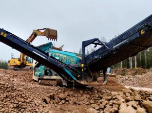 Сортировочная установка PowerScreen Warrior 1800