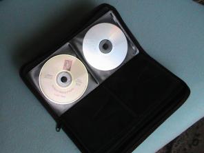 барсетка-клатч автомобильная для хранения CD&DVD дисков