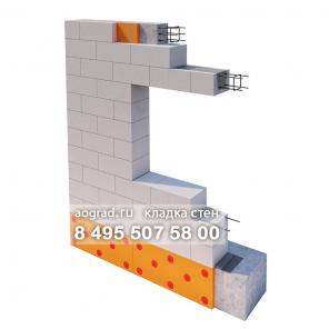 Кладка газобетонных блоков