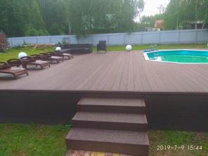 Распродажа террасной доски из ДПК, DECO