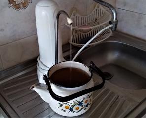 фильтр кухонный для воды Гейзер, бу, в отличном состоянии