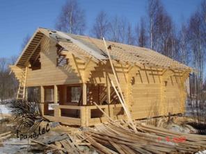 Дома из клееного бруса, массив, каркасные, монолитные, ремонт