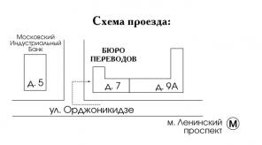 Бюро переводов на Ленинском