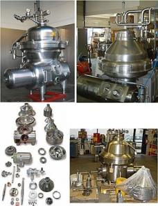 Б/у и новый молочный сепаратор, бактофуга Alfa Laval, Westfalia, Nagema