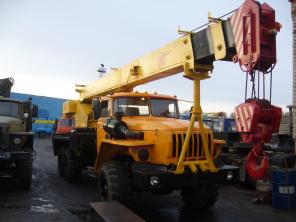 Кран УРАЛ-4320 25тн, двигат ЯМЗ-238, 2008г.вып