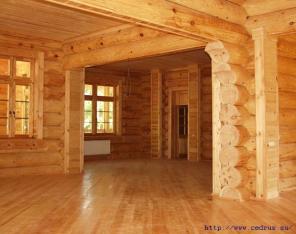 Компания строит деревянные дома, бани из бруса