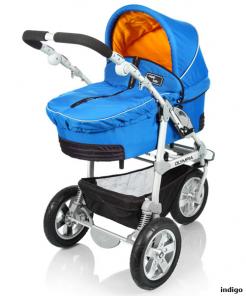 Коляска трехколесная комбинированная 2в1 Happy Baby Olimpia