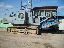 Мобильное щековое камнедробильное устройство;Komatsu 310JG, 1996г