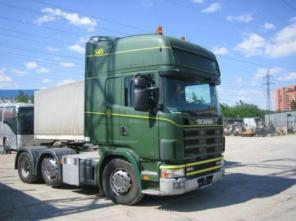 Седельный тягач SCANIA R124LA 6X2/4 NA420 конфигурация шасси 6x2/4