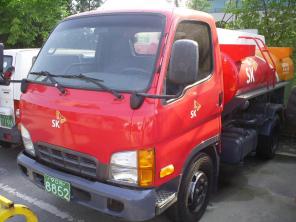 Топливозаправщик на базе грузового автомобиля HYUNDAI MIGHTY 2007 год