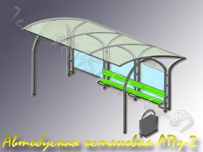 Павильоны автобусные городские марки ГА