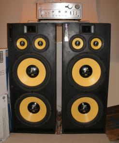 Импортные колнки RB900-5 Reference Professional + усилитель Sony