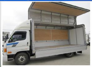 Фургон - бабочка Hyundai Mighty 2007год 3.5t