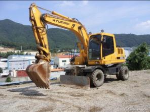 Экскаватор колёсный Hyundai Robex 1400 2007 год