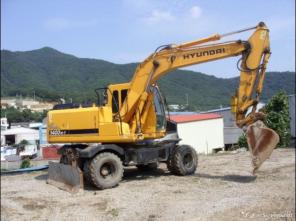 Экскаватор колёсный Hyundai Robex 1400 2007 год