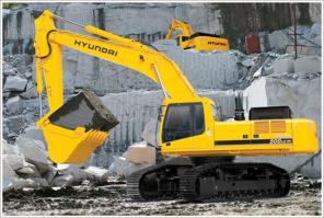 Гусеничный экскаватор HYUNDAI R500LC-7