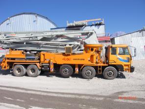 Автобетононасос Daenong DNCP 150/44H на шасси Hyundai
