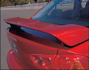 Спойлер на крышку багажника Mitsubishi Lancer 10 (цена 7500 руб.)