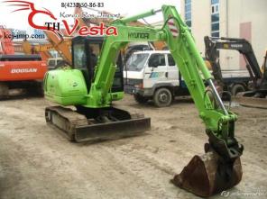 Мини экскаватор Huyndai R 555 VP 2000 год