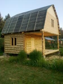 Сруб бани 5*3+2м.выпуска под террасу за 125000 руб.