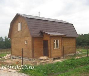 СК Новгородский плотник: строительство бань и домов из бруса