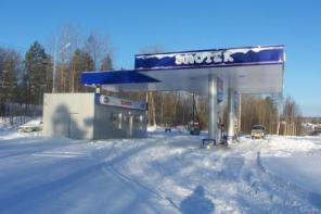 Облицовка навсов АЗС, операторные, навесы, стелы АЗС