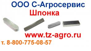 Шпонка сегментная
