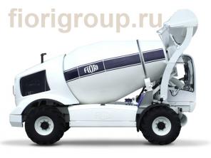 Автобетоносмеситель с самозагрузкой Fiori DBX50 мобильный бетонозавод 20 куб.м/час