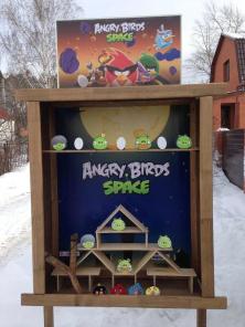 Angry Birds призовой аттракцион ( Birds in Space )