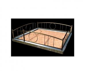 Цинковые гробы, металлические ограды,