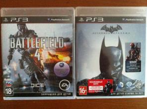 Новые игры для PS3 (диски в пленке)