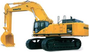 Запчасти для экскаватора Komatsu PC750