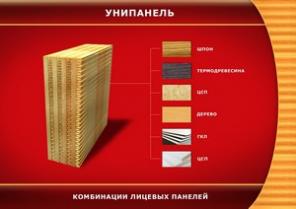 Инженерная древесина (унипанель)