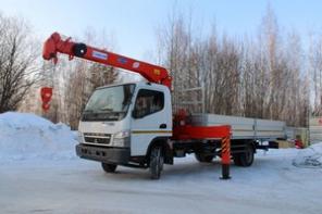 Продам Кран-Борт Fuso Canter с кму Kanglim KS734