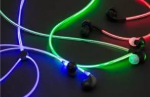 Светящиеся наушники LIGHT GLOW SPORT
