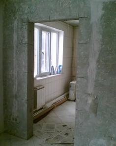 дверной проем в стене за 3 часа без шума и грязи