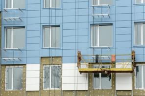 Вентилируемый фасад из керамогранита – монтаж под ключ