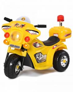 Электромотоцикл Rivertoys 998 белый