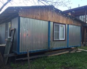 Готовый дом из бытовок со всеми коммуникациями