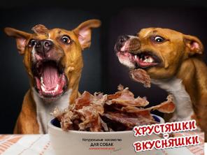 Сушеное кроличье и говяжье мясо для собак. По оптовым ценам в розницу!