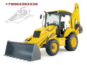 Зубья и бокорезы ковшей экскаваторов-погрузчиков New Holland