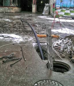 Восстановление труб коммуникаций сонацией